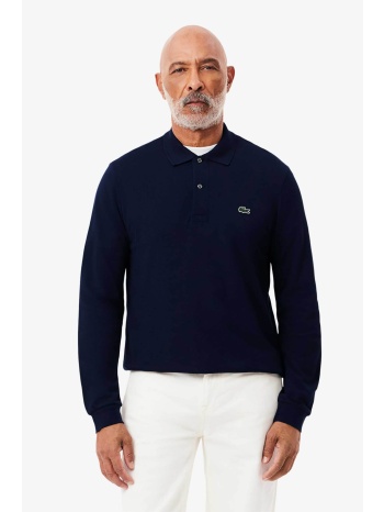 lacoste ανδρική μπλούζα πόλο πικέ με κεντημένο λογότυπο