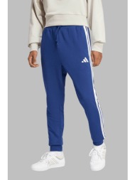adidas ανδρικό παντελόνι φόρμας regular fit `essential 3-stripes` - jd1878 μπλε