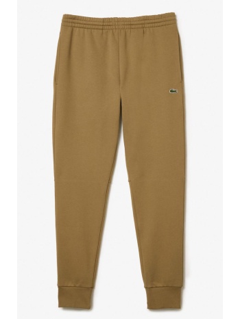 lacoste ανδρικό παντελόνι φόρμας με κεντημένο λογότυπο slim