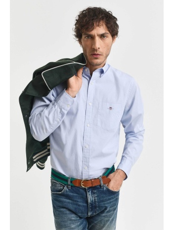 gant ανδρικό πουκάμισο button down classic poplin με τσέπη
