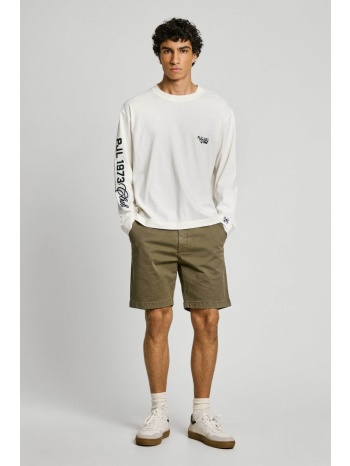 pepe jeans ανδρική βερμούδα chino regular fit - pm801181 σε προσφορά