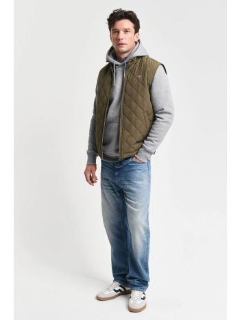 gant ανδρικό αμάνικο μπουφάν αδιάβροχο με καπιτονέ σχέδιο