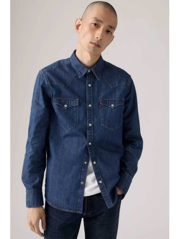 levi`s® ανδρικό denim πουκάμισο με τσέπες standard fit