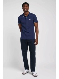 lee® ανδρικό τζιν παντελόνι πεντάτσεπο straight fit `brooklyn` - 112140134 σκούρο μπλε