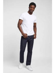 lee® ανδρικό τζιν παντελόνι πεντάτσεπο regular fit `daren` - 112118346 denim blue σκούρο