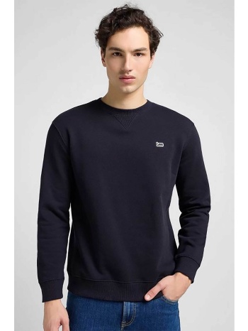 lee® ανδρική μπλούζα φούτερ με λογότυπο regular fit `plain