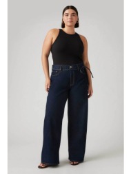 levi`s® γυναικείο τζιν παντελόνι ψηλόμεσο πεντάτσεπο οversized fit `xl straight` - a87010007 denim b