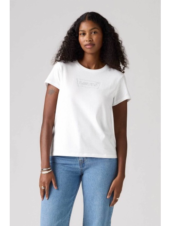 levi`s® γυναικείο t-shirt μονόχρωμο `perfect tee` 