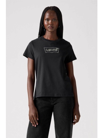 levi`s® γυναικείο t-shirt μονόχρωμο `perfect tee` 
