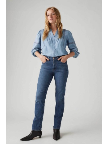 levi`s® γυναικείο τζιν παντελόνι `724™ high rise straight`