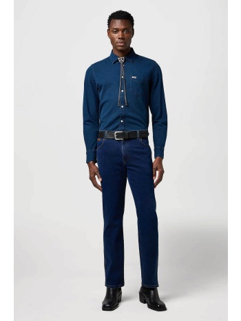 wrangler® ανδρικό τζιν παντελόνι πεντάτσεπο `texas rustic