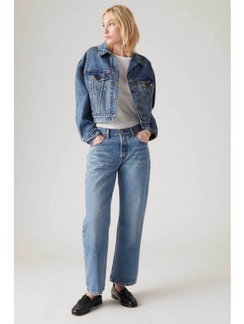 levi`s® γυναικείο τζιν παντελόνι πεντάτσεπο loose fit `501®