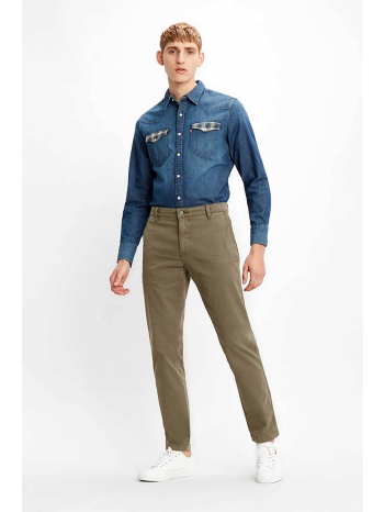 levi`s® ανδρικό παντελόνι chino μονόχρωμο regular fit 