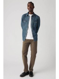 levi`s® ανδρικό παντελόνι chino μονόχρωμο regular fit - 171960172 καφέ ανοιχτό