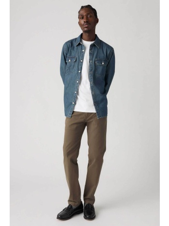levi`s® ανδρικό παντελόνι chino μονόχρωμο regular fit 