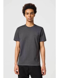 wrangler® ανδρικό t-shirt `sign off` - 112351320 μαύρο