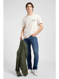 lee® ανδρικό τζιν παντελόνι πεντάτσεπο regular fit `daren` - 112372614 denim blue