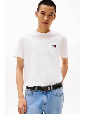 tommy jeans ανδρικό t-shirt με κεντημένο λογότυπο στο