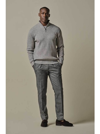 profuomo ανδρικό παντελόνι flannel regular fit - ppwq30009c