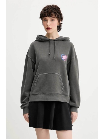 tommy jeans γυναικεία μπλούζα φούτερ με logo print  σε προσφορά