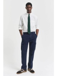 gant ανδρικό παντελόνι cargo regular fit (34l) - 1505362 μπλε σκούρο