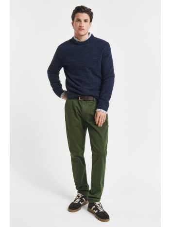 gant ανδρικό παντελόνι chino slim fit (34l) - 1505380