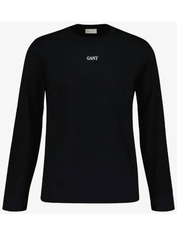 gant ανδρική μακρυμάνικη μπλούζα με λογότυπο regular fit  σε προσφορά