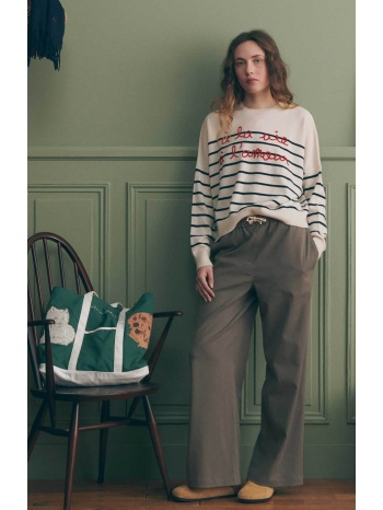 maison labiche γυναικείο πουλόβερ με ριγέ σχέδιο και