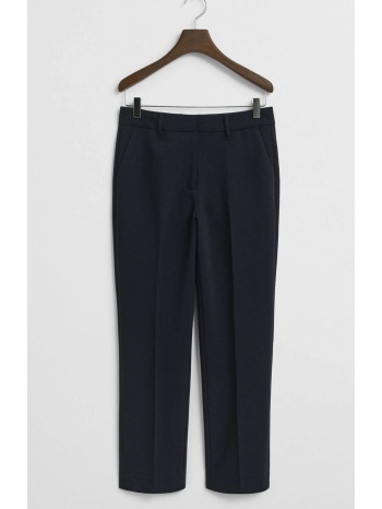 gant γυναικείο παντελόνι υφασμάτινο slim fit - 4150363 μπλε
