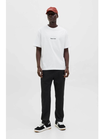 jack & jones ανδρικό παντελόνι φόρμας μονόχρωμο με σε προσφορά
