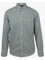 gant ανδρικό πουκάμισο button down με καρό σχέδιο regular fit - 3250233 πράσινο