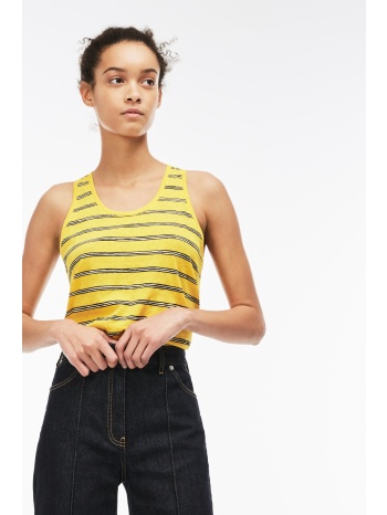 γυναικείο τοπ αμάνικο με ρίγες spring bloom s/s 2018 σε προσφορά