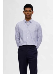 selected ανδρικό πουκάμισο slim fit - 16092939 μπλε ανοιχτό