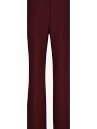 gant γυναικείο παντελόνι flare υφασμάτινο slim fit - 4150334 μπορντό