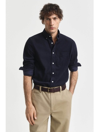 gant ανδρικό πουκάμισο button down κοτλέ regular fit  σε προσφορά