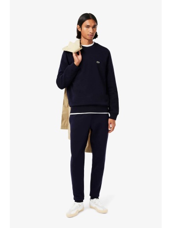 lacoste ανδρικό παντελόνι φόρμας με κεντημένο λογότυπο slim