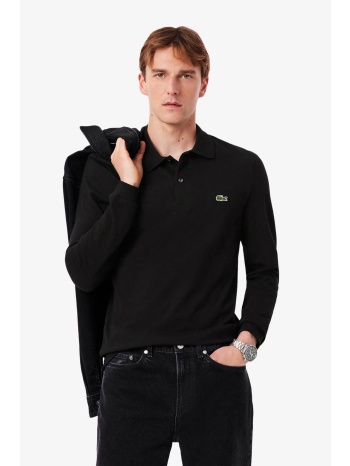 lacoste ανδρική μπλούζα πόλο πικέ με κεντημένο λογότυπο