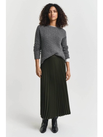 gant γυναικεία maxi φούστα ψηλόμεση πλισέ - 4400169