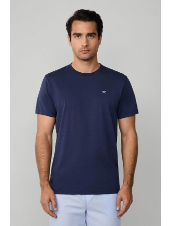 hackett ανδρικό t-shirt με κεντημένο λογότυπο classic fit  σε προσφορά