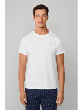 hackett ανδρικό t-shirt με κεντημένο λογότυπο classic fit  σε προσφορά