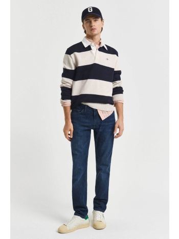 gant ανδρικό τζιν παντελόνι πεντάτσεπο slim fit (34l)  σε προσφορά