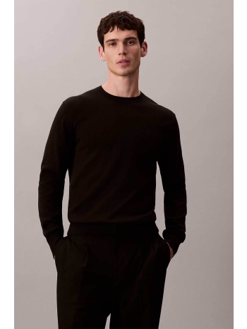 calvin klein ανδρικό πουλόβερ μονόχρωμο regular fit 