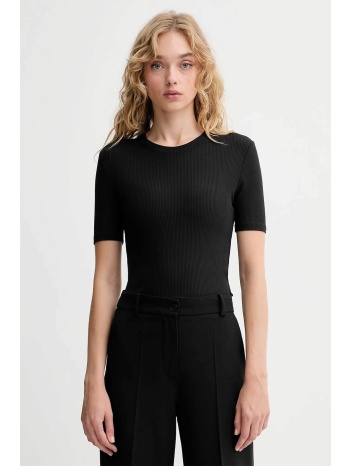 calvin klein γυναικείο t-shirt με μεταλλικό λογότυπο  σε προσφορά