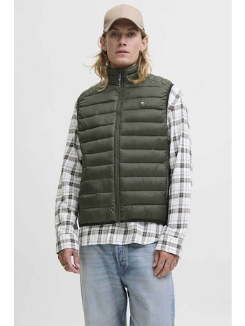 jack & jones ανδρικό αμάνικό μπουφάν με καπιτονέ σχέδιο