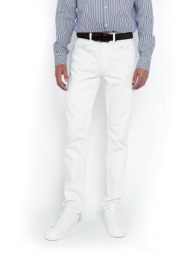 the bostonians ανδρικό τζιν παντελόνι πεντάτσεπο regular fit - cj2501023 εκρού