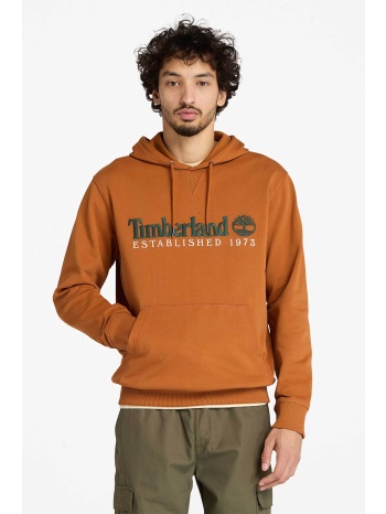timberland ανδρική μπλούζα φούτερ με κουκούλα και κεντημένο σε προσφορά