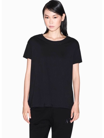 armani exchange γυναικείο t-shirt με ανάγλυφο λογότυπο  σε προσφορά