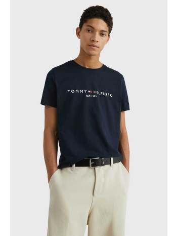 tommy hilfiger ανδρικό t-shirt με λογότυπο regular fit 