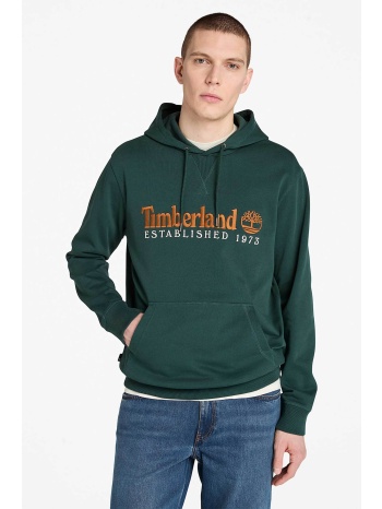 timberland ανδρική μπλούζα φούτερ με κουκούλα και κεντημένο σε προσφορά