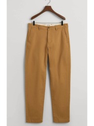 gant ανδρικό chino παντελόνι super comfort regular fit (34l) - 1505231 καμηλό